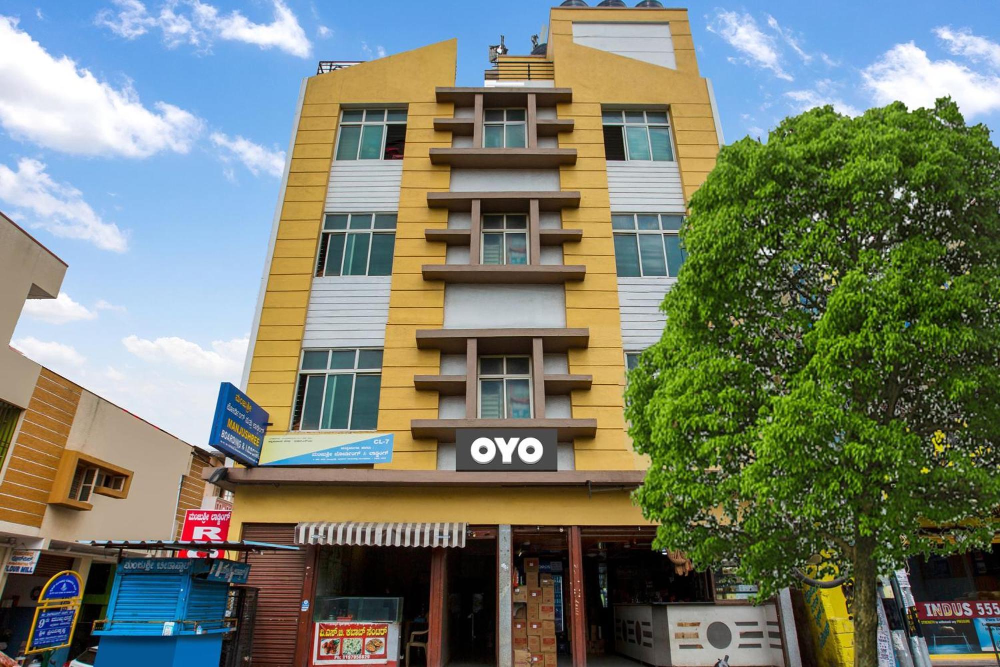 Hotel O Manjushree Boarding & Lodging Nearby Dr.Br Ambedkar Stadium Basveshwar Nagar Bangalore Exterior photo